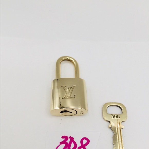 Authentic Louis Vuitton Lock And Key #308 - Picture 4 of 7